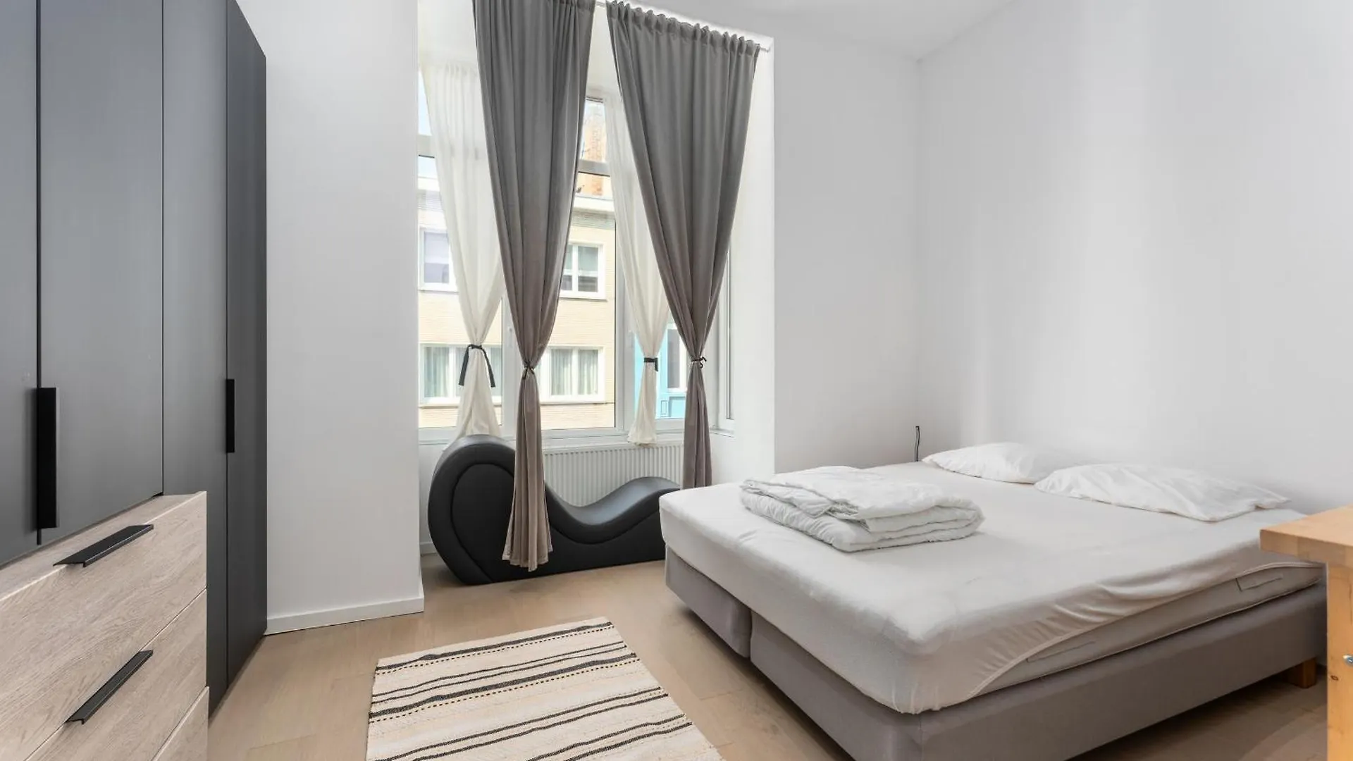 Prachtig Appartement Aan Zee Met 2 Terrassen - 4P Ostend 0*,
